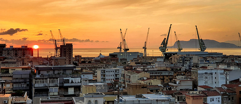 amanece en Palermo